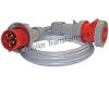 415V 5 METRE 63A 3-PHASE 5PIN ( 3P+N+E) ARMOURED EXTENSION LEAD